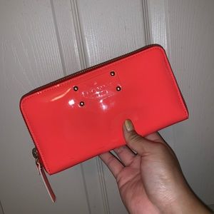 ‼️ NEW MARKDOWNS ‼️ NEON PINK KATE SPADE WALLET